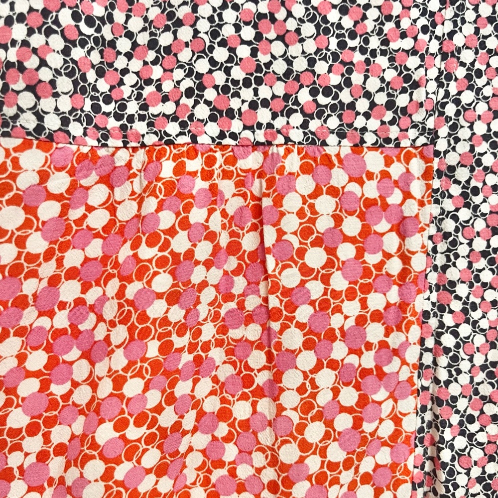 Boden Size 18 Mollie top in “Melon Crush Bloomsbury Spot” Print - Picture 8 of 14